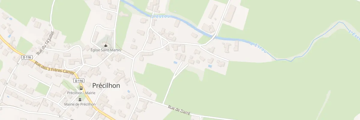 Plan du 17 Rue du Moulin à Précilhon