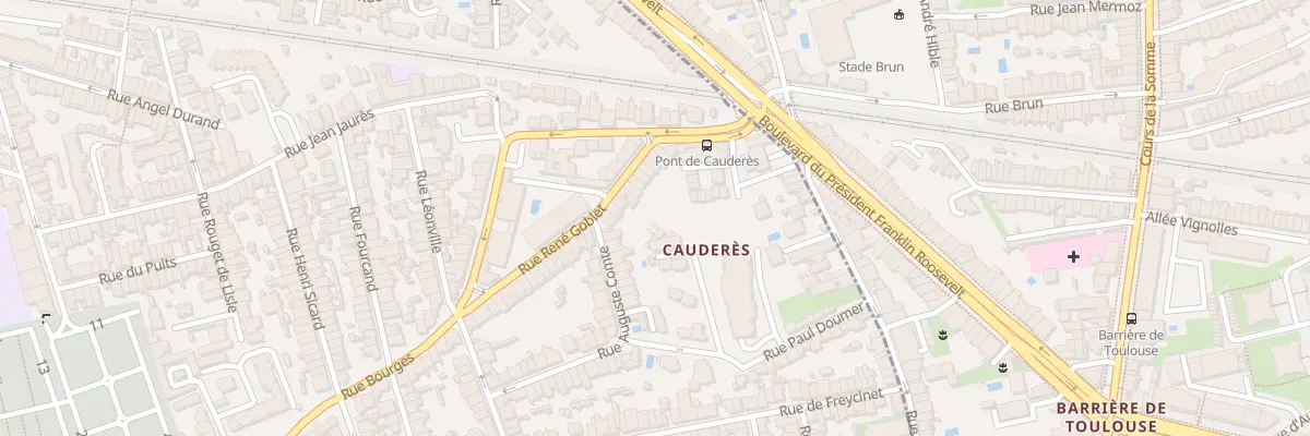 Plan du 47 Rue René Goblet à Talence
