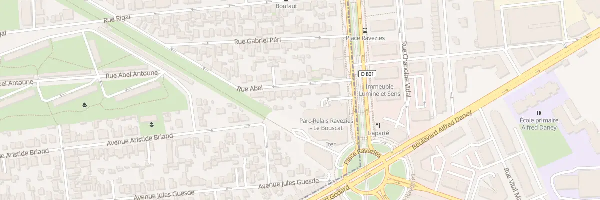 Plan du 14 Rue Abel au Bouscat