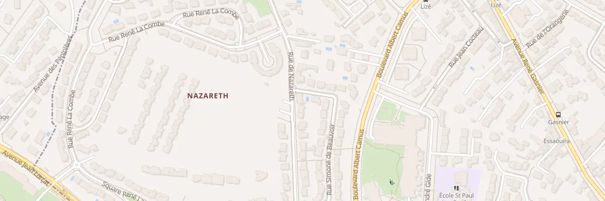 Plan du 95 Rue de Nazareth à Angers