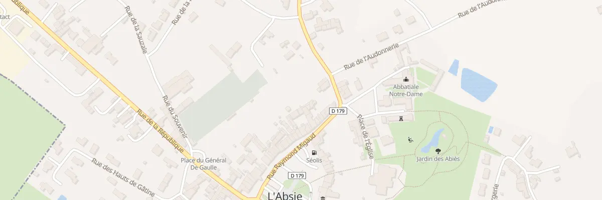 Plan du 1 Rue de Plaisance à L’Absie