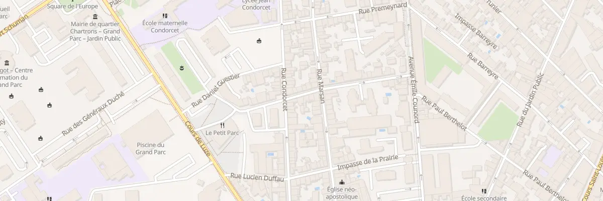 Plan du 38 Rue Frédéric Bentayoux à Bordeaux