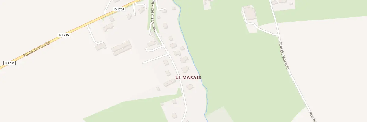 Plan du 191 Imp du Marais à Tessel