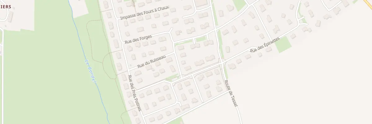 Plan du 12 Rue du Ruisseau à Fontenay-le-Pesnel