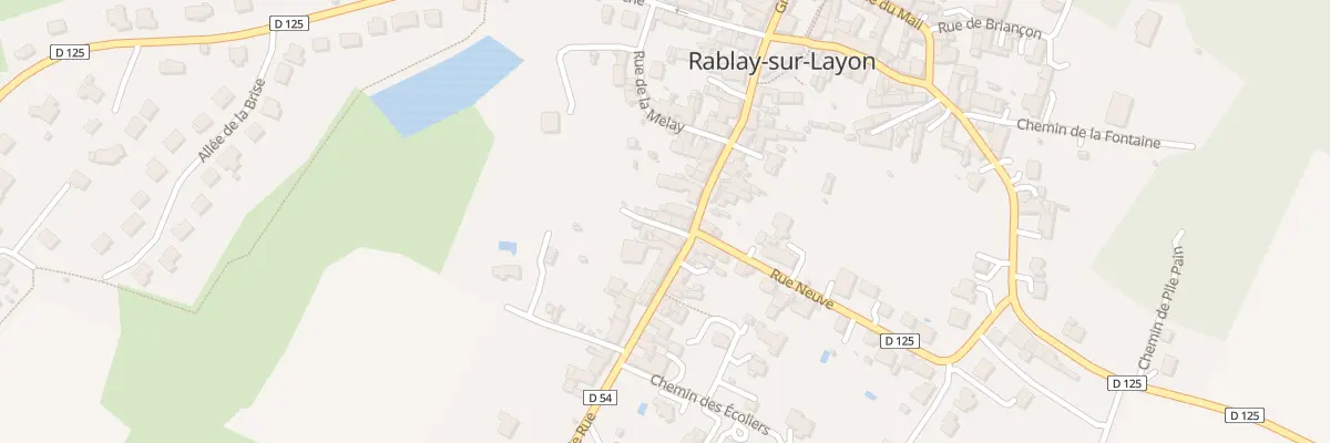 Plan du 42B Grande Rue à Bellevigne-en-Layon