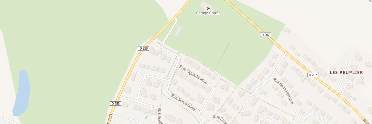 Plan du 13 Rue Aigue-Marine à La Bazoge-Montpinçon