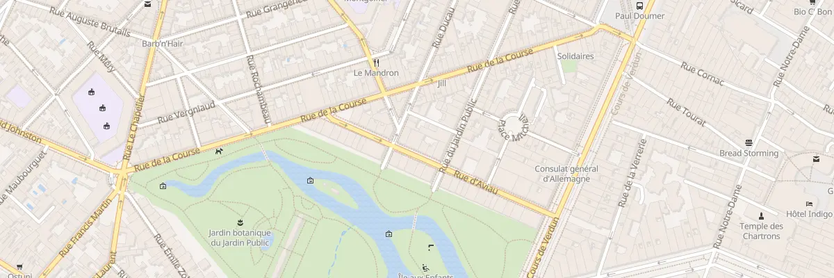 Plan du 33 Rue d’Aviau à Bordeaux