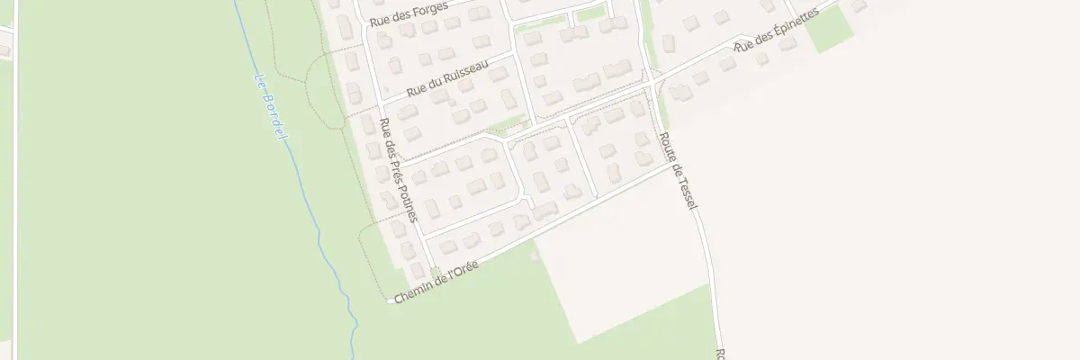 Plan du 3 Rue du Val à Fontenay-le-Pesnel