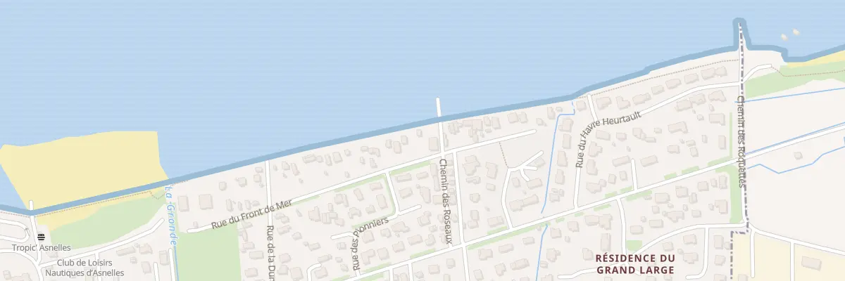 Plan du 44 Rue du Front de Mer à Asnelles