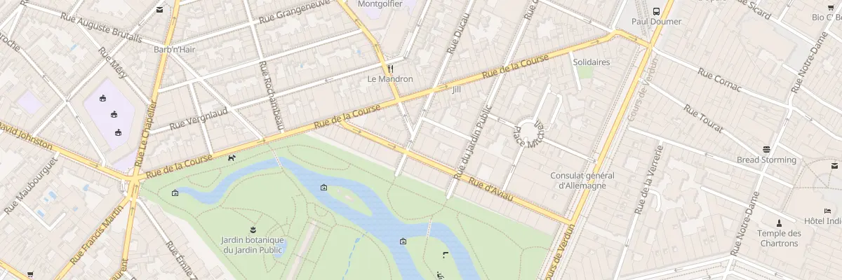Plan du 37 Rue d’Aviau à Bordeaux
