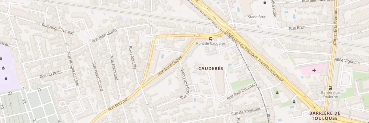 Plan du 41 Rue René Goblet à Talence