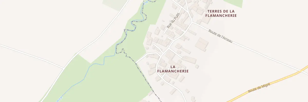 Plan du 2 Imp du Petit Marnay à Migré