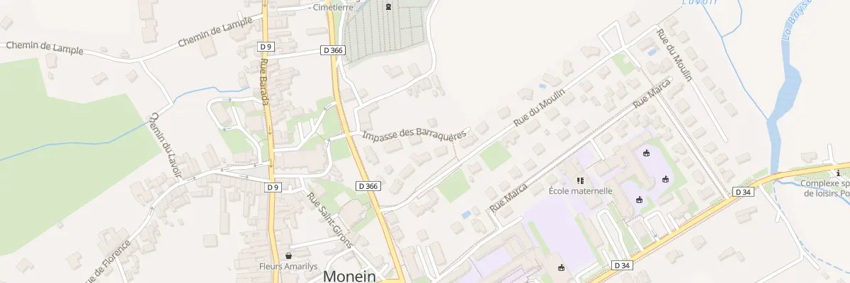 Plan du 9518 Imp des Barraquères à Monein
