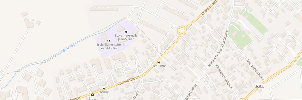 Plan du 51 Che Gaston à Villenave-d’Ornon