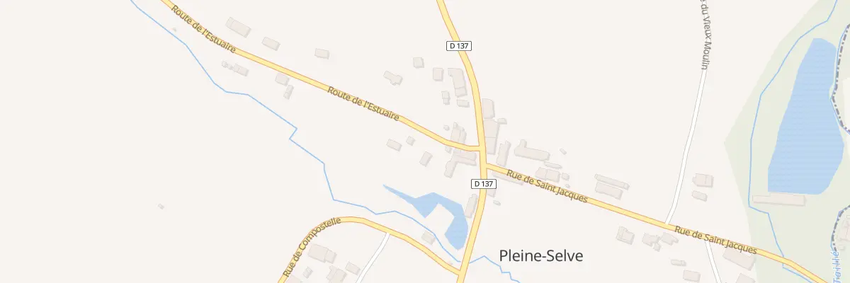 Plan du 35 Le Bourg à Pleine-Selve
