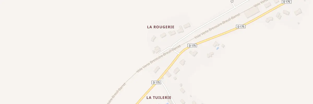 Plan du 22 La Rougerie à Courlay