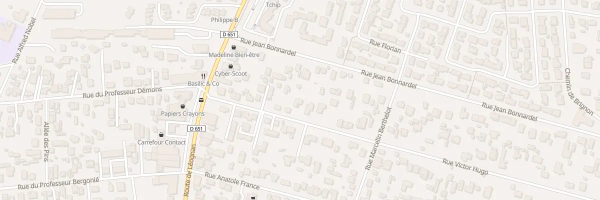 Plan du 14 Rue Victor Hugo à Villenave-d’Ornon
