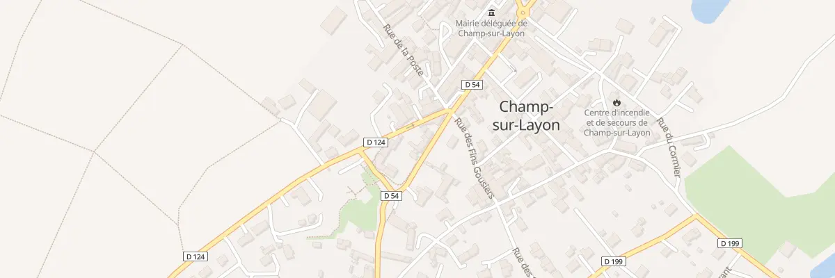 Plan du 1A Rue du Square à Bellevigne-en-Layon