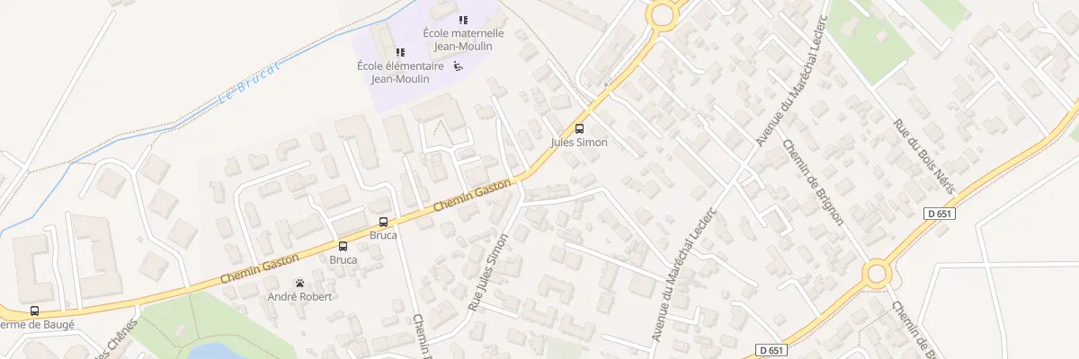 Plan du 50 Che Gaston à Villenave-d’Ornon