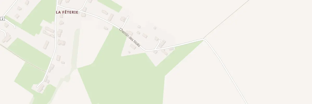 Plan du 336 Che des Noes - Banneville à Malherbe-sur-Ajon