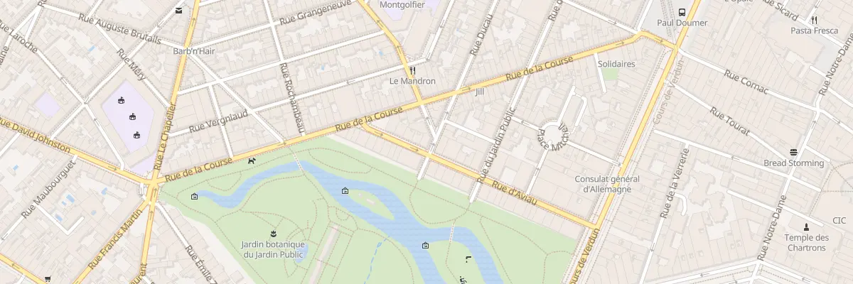 Plan du 39 Rue d’Aviau à Bordeaux
