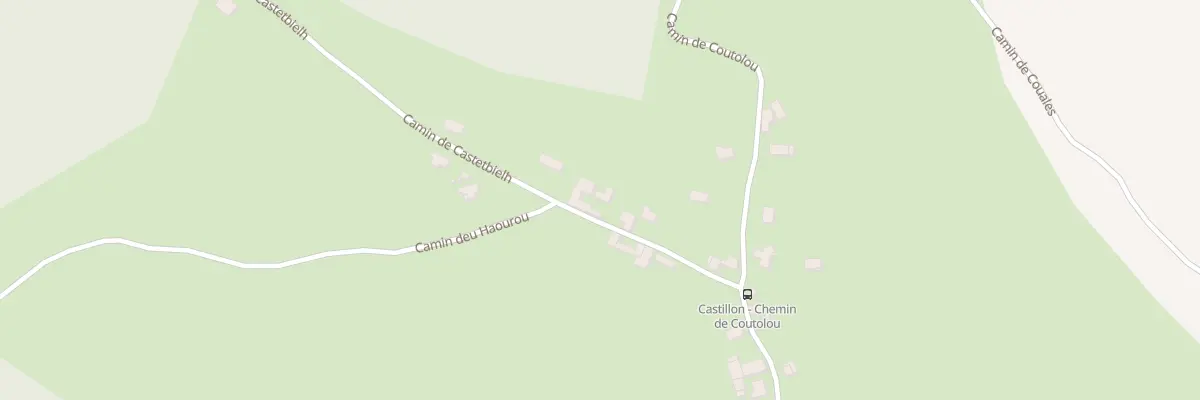 Plan du 388 Cami de Castetbielh à Castillon (Canton d’Arthez-de-Béarn)