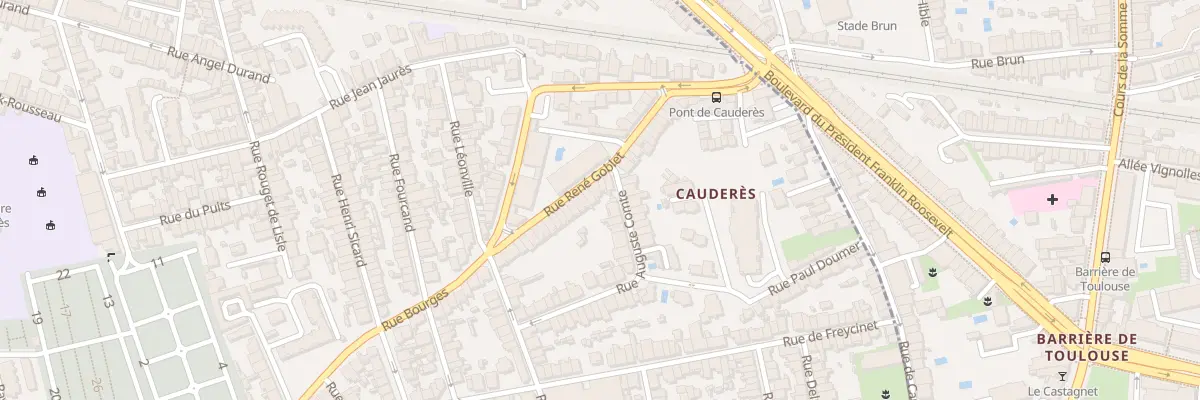 Plan du 35 Rue René Goblet à Talence