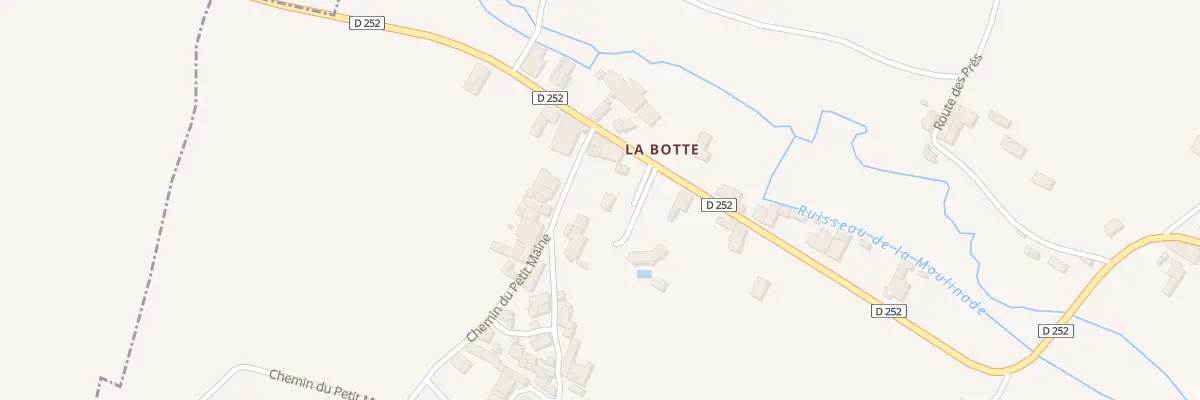 Plan du 17B La Botte à Campugnan
