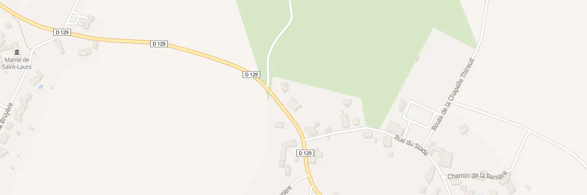 Plan du 39 Rue de l’Eglise à Saint-Laurs