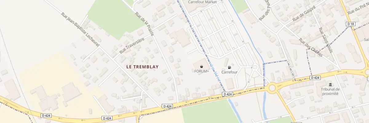 Plan du 10 Rue de la Prairie à La Lande-Patry