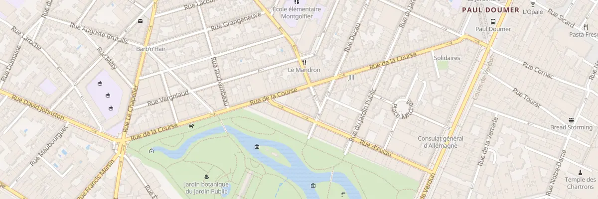 Plan du 45 Rue d’Aviau à Bordeaux