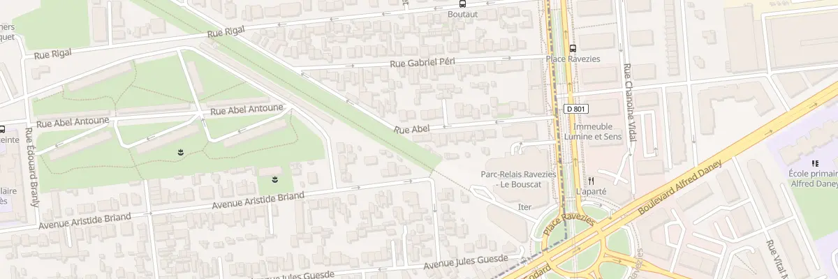 Plan du 26 Rue Abel au Bouscat