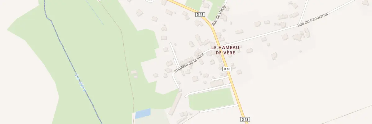 Plan du 18 Imp de la Vere à Saint-Georges-des-Groseillers