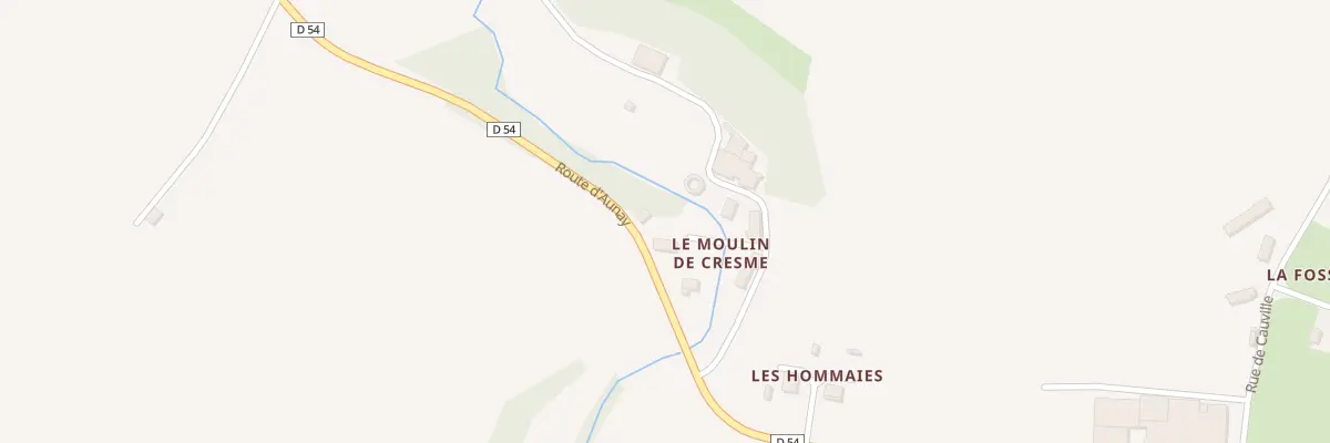 Plan du 55 Imp du Moulin de Cresme -St Pi à Condé-en-Normandie