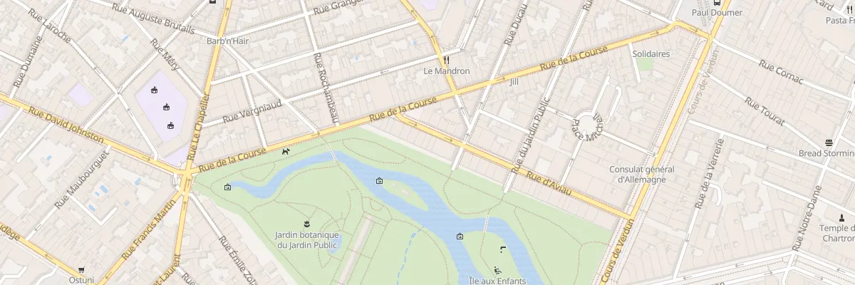 Plan du 40 Rue d’Aviau à Bordeaux