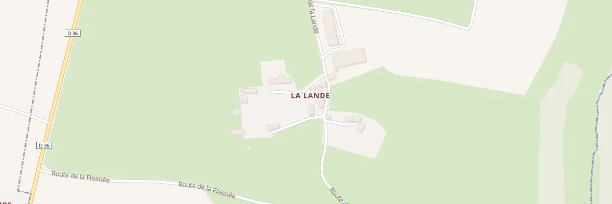 Plan du 5058 La Lande à Cauville