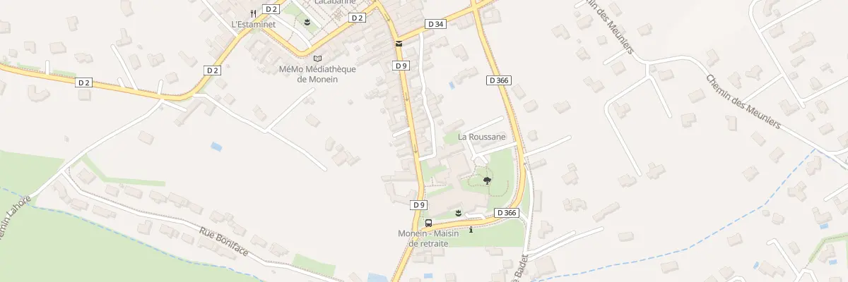 Plan du 6 Rue Jean Sarrailh à Monein