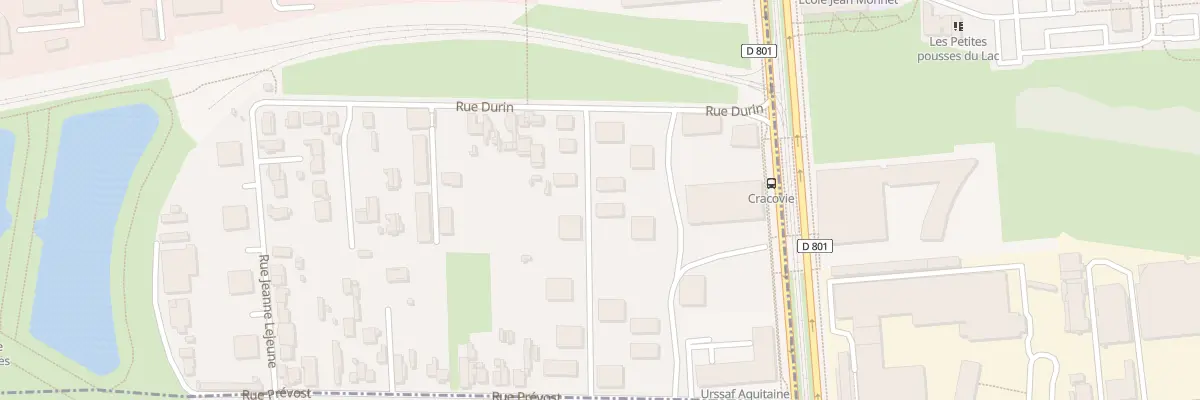 Plan du 34 Rue Durin à Bruges