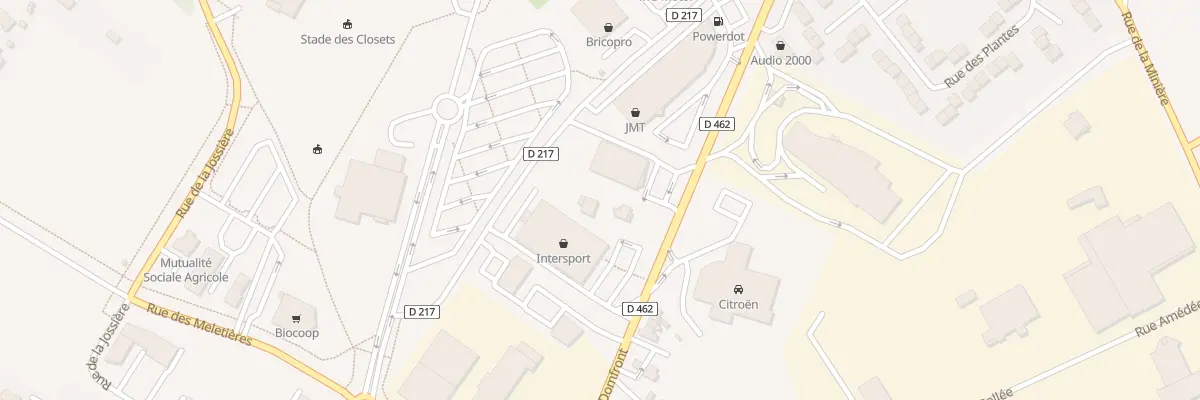 Plan du 934 Rte de Domfront à Flers
