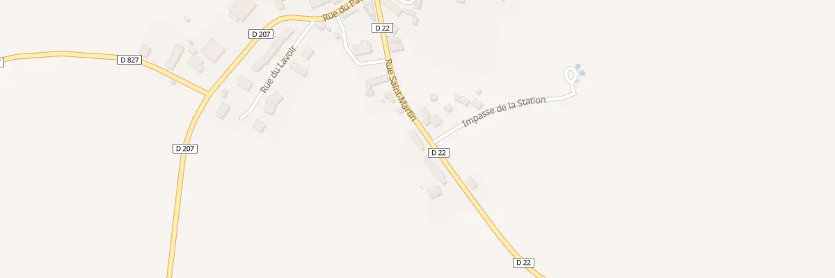 Plan du 12 Rue Saint Martin à Juvigny Val d’Andaine