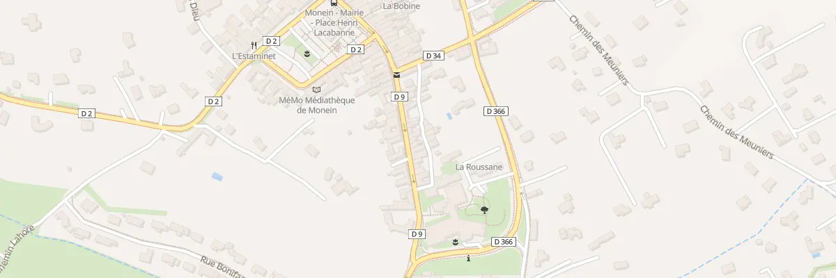 Plan du 16 Rue Jean Sarrailh à Monein