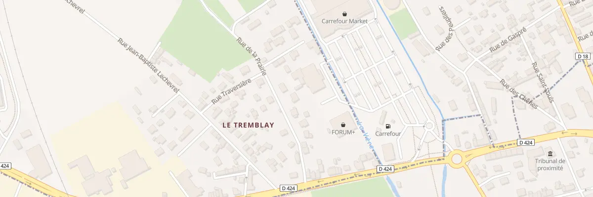 Plan du 12B Rue de la Prairie à La Lande-Patry