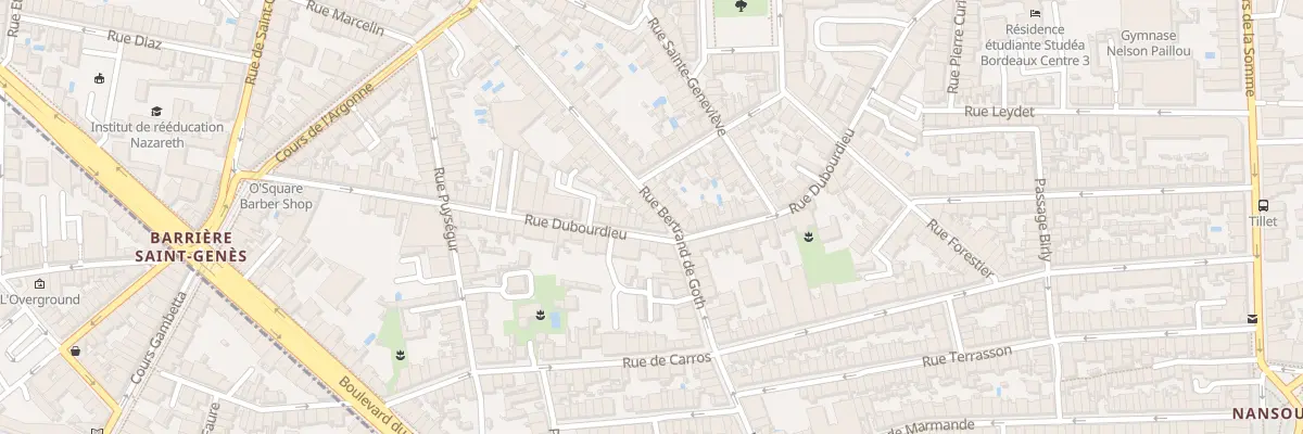 Plan du 49B Rue Bertrand de Goth à Bordeaux