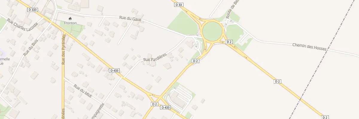 Plan du 6B Ayguettes à Pardies