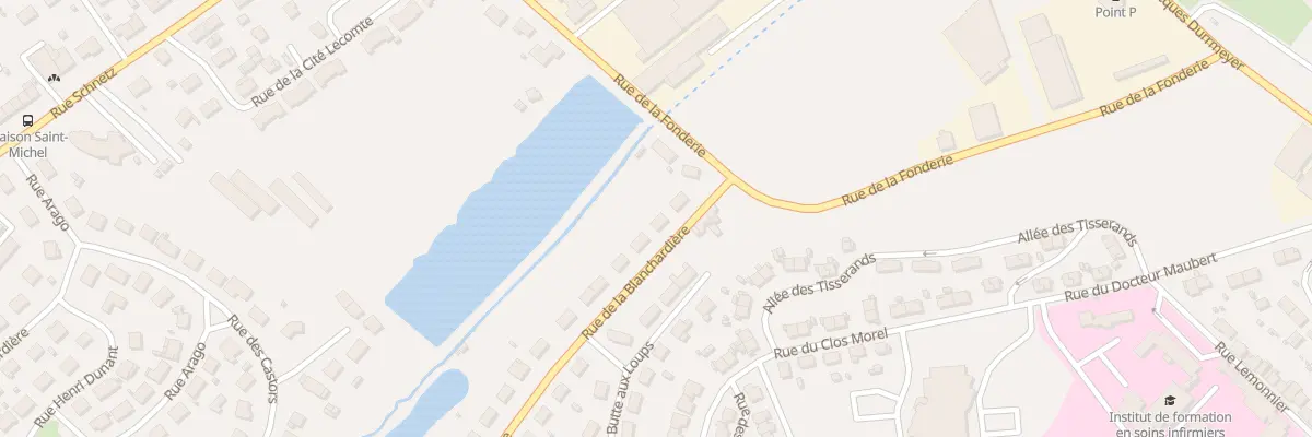Plan du 6 Rue de la Blanchardiere à Flers