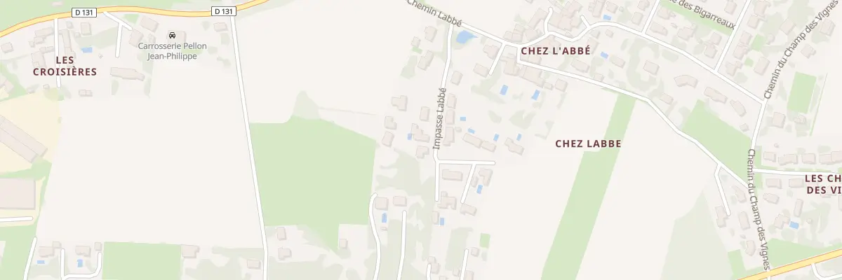 Plan du 14 Imp Labbe à Chaniers
