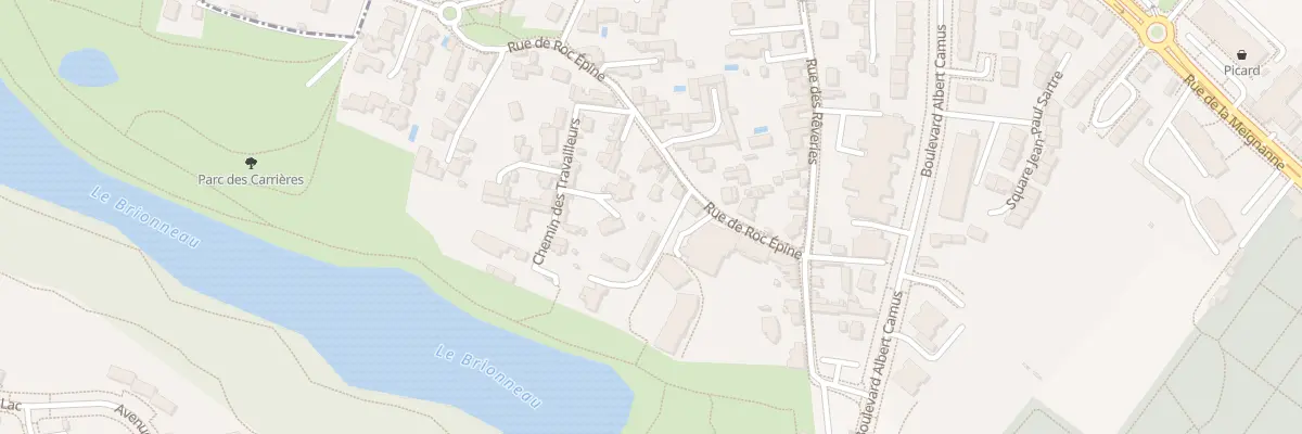 Plan du 11 Rue de Roc Épine à Angers