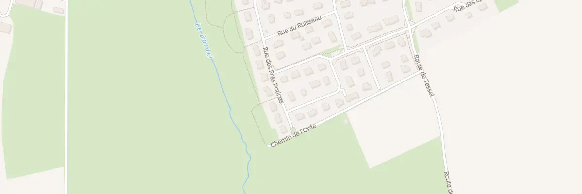 Plan du 8 Rue du Val à Fontenay-le-Pesnel