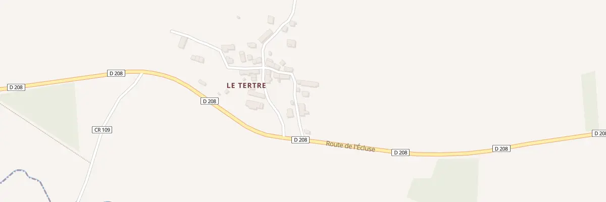 Plan du 77 Rue du Tertre Est à Champsecret