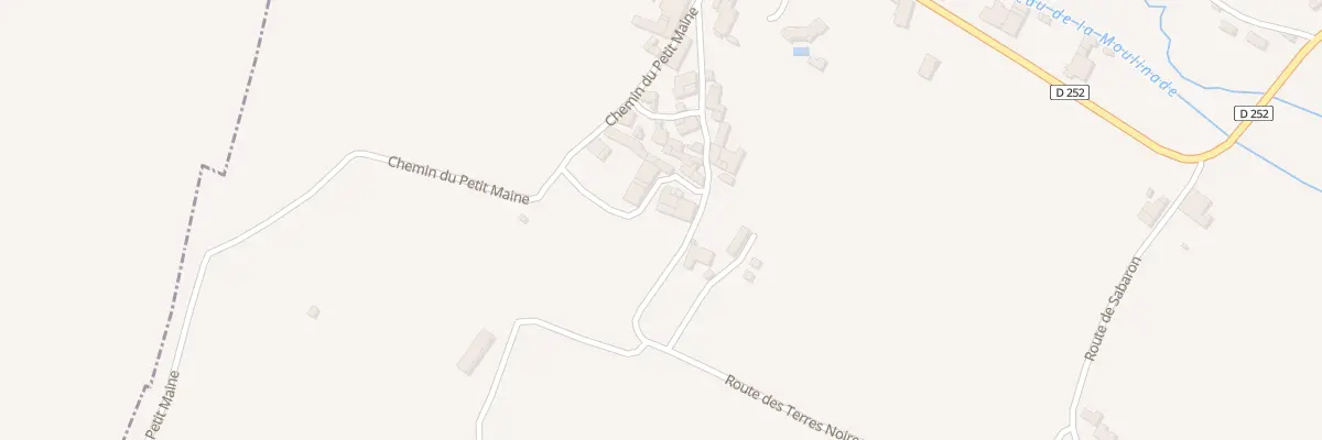 Plan du 123 La Botte à Campugnan